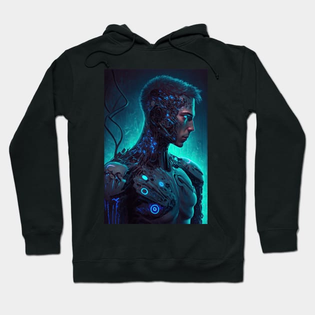 Bionic human number 2 Hoodie by TheMadSwede